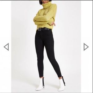 River Island Roll Neck Knit Sweater
